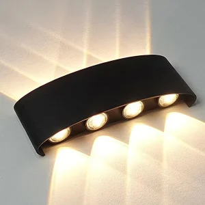 New Arrival Modern LED Outdoor Wall Light IP65 Waterproof Up Down Lighting Aluminum Decor Lamp for Garden Villa Hotel CE