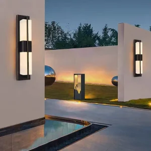 New Chinese Style Wall Lamp Outdoor Waterproof Wall Lamp