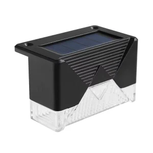 New IP65 Waterproof LED Ambient Light Solar Wall Lamp for Outdoor Garden Courtyard Fence Balcony Villa Decoration PC Body