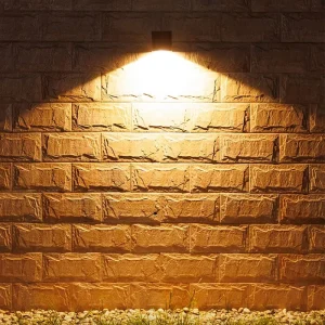 New Original Fashion Wall Lights Custom 3000K Wall Lamps Outdoor Lights on Wall with Waterproof Silicone Rubber Gasket