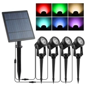 New Solar Energy Outdoor IP65 Waterproof Solar Power LED Garden Lights LED Solar Garden Light