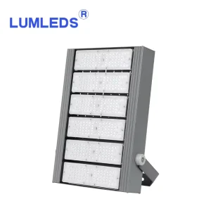 OEM Factory 400W Galvanized Steel 140lm/W IP66 Waterproof LED Flood Light Low Glare for Football Stadium Sport Court