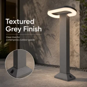 OEM ODM Factory Custom Modern 18W LED Lawn Light AC85-260V Waterproof Outdoor Bollard Lamp 40cm 60cm 80cm Garden Pillar Light
