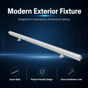 OEM ODM Outdoor LED Wall Washer Light 3W 6W 12W 14W IP67 Rating Aluminum Body for Commercial Buildings Hotel Municipal Lighting