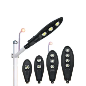 OEM Outdoor Waterproof IP66 110-265V LED Street Light 50W 100W 150W 200W 250W