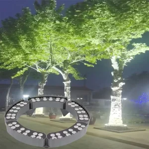 Outdoor 12W LED Spotlight IP65 Aluminum Garden Lamp With Spike For Landscape Tree Hug Yard Lighting