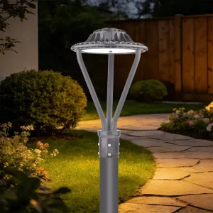Outdoor Aluminum 150W IP67 Fire-resistant Housing Photoelectric Sensor LED Garden Light
