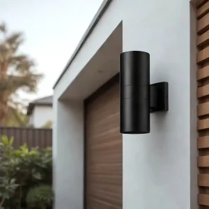Outdoor Aluminum Wall Lamps for Courtyards, Gate Pillars, Hotels, and Perimeter Lighting Downlight Wall Washer