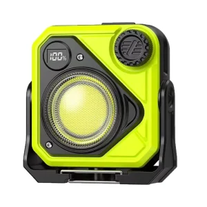 Outdoor Camping Flashlight ABS COB Light Source USB Charging Portable Long-Lasting High-Brightness Multi-Function Stepless CE