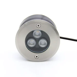 Outdoor Cast Aluminum IP67 Waterproof Single Color LED Ground Buried Lamp for Landscape Lighting in Garden or Deck Indoor Use