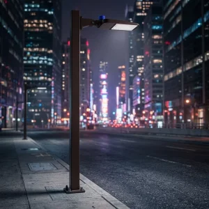 Outdoor Commercial Street Light High Efficiency LED Lamp for Public Road Bridge Sidewalk Plaza Infrastructure Upgrade