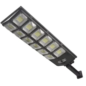 Outdoor Double Row 504 LED Solar Sensor Flood Light 12-Hour Adjustable Solar Street Light