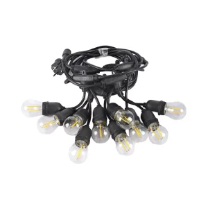 Outdoor E26 Lamp Holder Dimmable and Shatterproof Ip65 Waterproof LED Atmosphere Outdoor Camping Color Light String