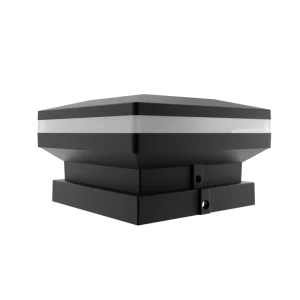 Outdoor Fence Deck Railing Light Solar Post Caps Solar Powered Caps for Deck Patio Garden Decor LED Lighting Lamp Fits