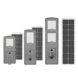 Outdoor Garden Lawn Waterproof IP65 Gate Pathway 30W 40W 60W All in One LED Solar Street Light
