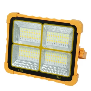 Outdoor Garden Rechargeable Solar LED Flood Lights Waterproof ABS Portable Emergency Work Light for Camping Outdoor Use