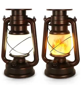 Outdoor Hanging LED Solar Camping Lamp, 3 AA Batteries, Dimmable