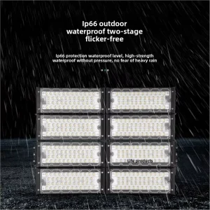 Outdoor IP66 Waterproof 800W High Pressure LED High Power 600W 90 Beam Angle 5000 6000K Bright Stadium Floodlight Tunnel Light