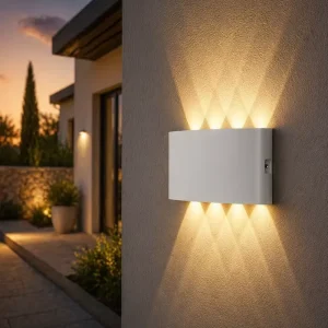 Outdoor Indoor Waterproof Ip65 4w 6w 8w 10w Cob Wall Lamp Modern Aluminum Up and Down Led Wall Light
