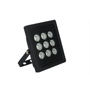 Outdoor Infrared LED Fill Light 9W CCTV Accessories with Aluminum Body IP65 Lighting for Road Usage