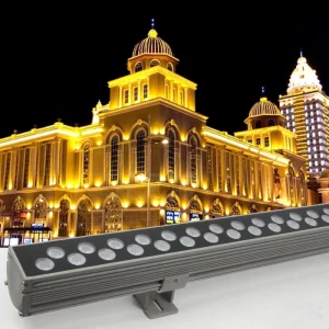 Outdoor LED Linear Wall Washer Light Waterproof IP65 Bridge Mall Building Facade Illumination DMX 512 Aluminum Landscape 500mm