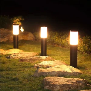 Outdoor LED Solar Lighting Courtyard Lanterns, Ground-Mounted Lawn Lights and Decorative Ambient Solar Lights