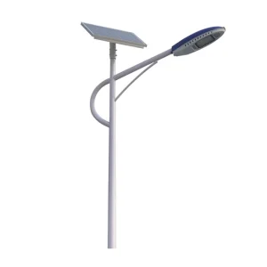 Outdoor LED Solar Street Light Efficient Intelligent Waterproof Road Lighting Lamp Light Pole