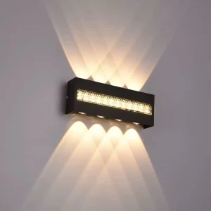 Outdoor LED Wall Lamp Waterproof AC85 265V 6W 8W 10W Modern up Down Wall Light for Garden Decoration