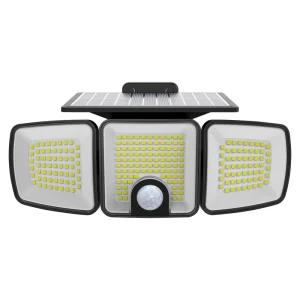Outdoor LED Wall Light Solar Powered LED Security Lighting Waterproof Motion Sensor Square Shape Solar Light for Garden