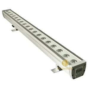Outdoor LED Wall Washer Light Aluminum 18x3W RGB Building Light for Nightclubs