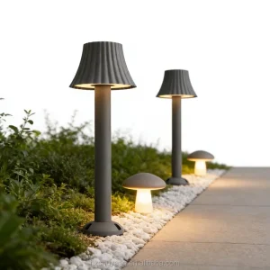 Outdoor LED Waterproof Lawn Lights Anti Corrosion Aluminum IP65 Waterproof Suitable for Garden Path Lighting