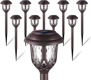 Outdoor LED decorative lights waterproof small villa coffee ground night lights solar garden lawn lights