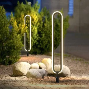 Outdoor New Style LED Garden Lawn Light Waterproof IP65 Aluminum Solar Landscape Lights Decorative Low Voltage Lighting