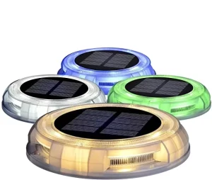 Outdoor Pathway Driveway Garden Decking Street Solar Ground Light Underground Light Deck Lamp Lawn Light