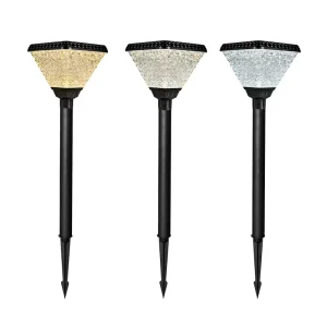 Outdoor Pathway RGB Solar Garden Lawn Lights IP65 Waterproof