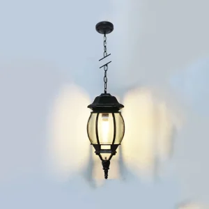 Outdoor Round Garden Hanging Ceiling Lamp Landscape Light Sconce