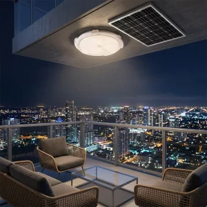 Outdoor Solar Ceiling Light for Home Use