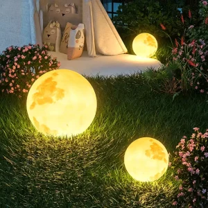 Outdoor Solar LED Garden Lamp, IP65 Waterproof, Park and Landscape Lawn Light