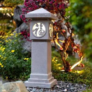Outdoor Solar and AC/DC Powered LED Lawn Lights IP44/IP65 Waterproof Warm White 3500K Fiberglass Landscape Lighting