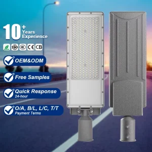 Outdoor Street Lamp IP65 Waterproof LED Street Light 50W 100W 150W 200W for Garden Highway Lighting