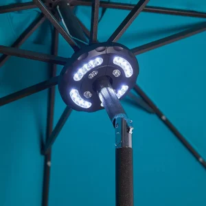 Outdoor Umbrella Accessories Light Waterproof Garden Patio Umbrellas Lighting for Night
