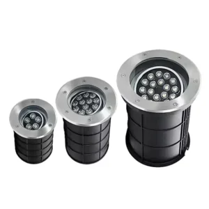 Outdoor Waterproof Adjustable 3W/6W/12W/18W/24W/36W Recessed LED Inground Floor Light