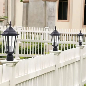 Outdoor Waterproof Aluminum Modern Pillar Post Light, CE RoHS