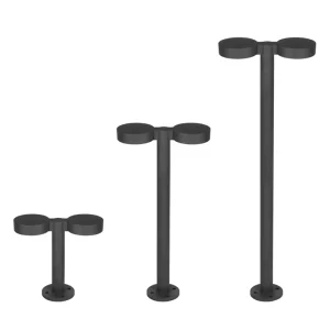 Outdoor Waterproof IP65 AC Powered Aluminum Glass LED Garden Stake Light for Lawn Yard Street & Walkway Decoration