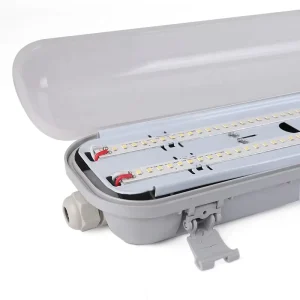 Outdoor Waterproof IP65 LED Tunnel Lights 18W 25W 36W 40W 50W 60W Tri proof AC 85 265V Industrial Use PC Brass Warehouse