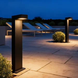 Outdoor Waterproof LED Lawn Light Aluminum Alloy IP66 Dimmable High CRI Landscape Lighting