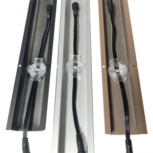 Outdoor Waterproof LED Light Powered 12V Power Supply Aluminum Eave Channel Permanent Lights