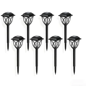 Outdoor Waterproof LED Solar Garden Lights with Motion Sensor & High Brightness Easy Installation for Yard Patio & Walkway