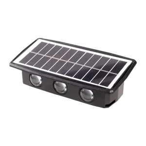 Outdoor Waterproof LED Solar Wall Washer Light for Security, Garden, Step, Stair, Fence, Gate, and Landscape Lighting IP65