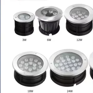 Outdoor Waterproof LED Underground Light Inground Lamp IP67 RGB Garden Step Spotlight Pathway Recessed Deck Lights